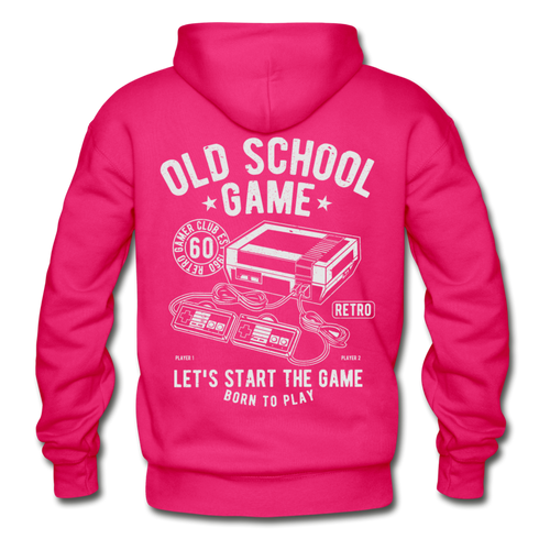 Born to Play Retrogamer Heavy Blend Hoodie